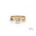 18К Жълто Злато Диамантен Годежен Пръстен Bloom Jewellery