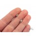 Нежни Обеци 14К Жълто злато с Английско Закопчаване   Bloom Jewellery