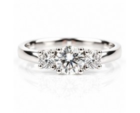 Диамантен Платинен Пръстен  Bloom Jewellery