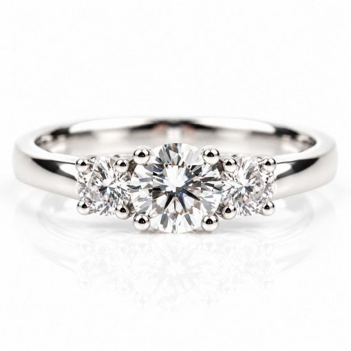 Диамантен Платинен Пръстен Bloom Jewellery Диамантен Платинен Пръстен Bloom Jewellery