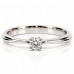 Класически Годежен Пръстен с Лабораторен Диамант 14К Бяло Злато Bloom Jewellery Класически Годежен Пръстен с Лабораторен Диамант 14К Бяло Злато Bloom Jewellery