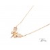 Пеперуда на Колие 14К Жълто Злато и Циркони Bloom Jewellery Пеперуда на Колие 14К Жълто Злато и Циркони Bloom Jewellery