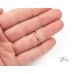 Пръстен 14К Розово Злато с Циркони Bloom Jewellery