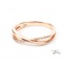 Пръстен 14К Розово Злато с Циркони Bloom Jewellery