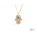 Колие Ръката на Фатима  от 14К Жълто Злато Bloom Jewellery