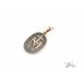 14К Жълто Злато  Медальон с Лика на Богородица  Bloom Jewellery 