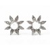 Обеци Слънчогледи с Диаманти и Кварц 14К Бяло Злато Bloom Jewellery Обеци Слънчогледи с Диаманти и Кварц 14К Бяло Злато Bloom Jewellery
