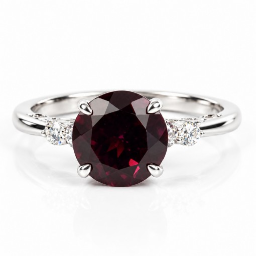 Пръстен с Турмалин 2.00 к. 18К Бяло Злато и Диаманти Bloom Jewellery Пръстен с Турмалин 2.00 к. 18К Бяло Злато и Диаманти Bloom Jewellery