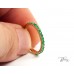 Изумруден Пръстен Халка 18К Жълто Злато от Bloom Jewellery