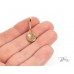 Златна Тенис Ракета  Медальон 14К Жълто Злато и Перла от Bloom Jewellery