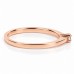 Елегантен Годежен Пръстен с Диамант 0.07 ct G/VS 18К Розово Злато Bloom Jewellery