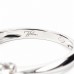 Годежен Пръстен Цвете с Диамант 0.17 ct G/VS 18К Бяло Злато Bloom Jewellery