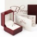 Годежен Пръстен Цвете с Диамант 0.17 ct G/VS 18К Бяло Злато Bloom Jewellery