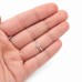 Стилен Годежен Пръстен с Диамант 0.21 ct G/VS 18К Бяло Злато Bloom Jewellery