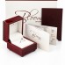 Елегантен Годежен Пръстен с Диамант 0.08 ct G/SI 18К Бяло Злато Bloom Jewellery
