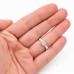 Пръстен с 5 Диаманта Принцес 1.05 ct G/VS 18К Бяло Злато Bloom Jewellery
