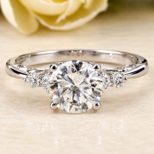 Годежен Пръстен с Диамант 1.50 карата 18К Бяло Злато Bloom Jewellery Годежен Пръстен с Диамант 1.50 карата 18К Бяло Злато Bloom Jewellery