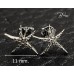 Обеци  14К Жълто Злато Морска Звезда Bloom Jewellery